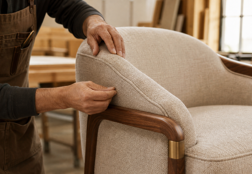 Craftora furniture craftsmanship detail
