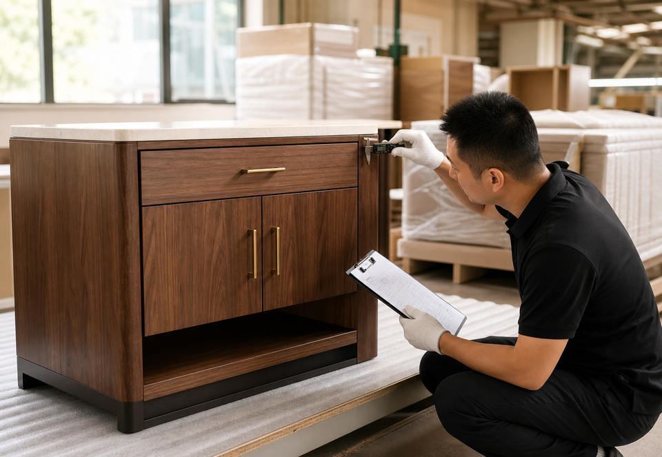 Craftora furniture quality inspection